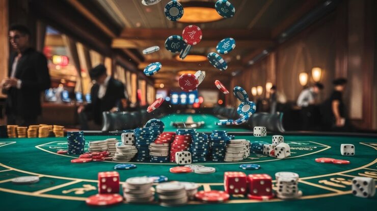 Lightning Baccarat live dealer table on balislot login mobile app
